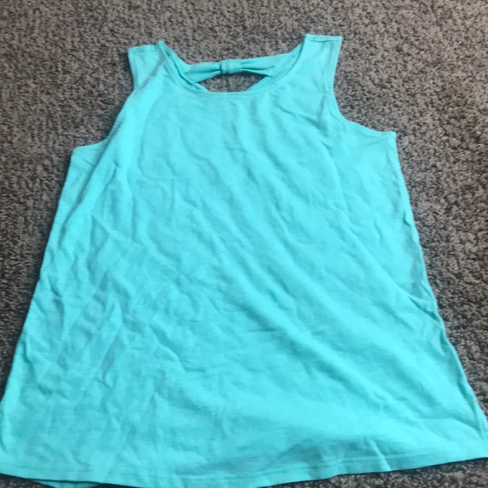cute blue tank top